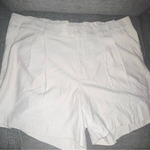 A New Day Women's Light Khaki Shorts lightweight, dressy or casual wear.